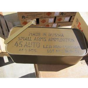 45 acp ammo metal box|hermetically sealed cans ammo 45.